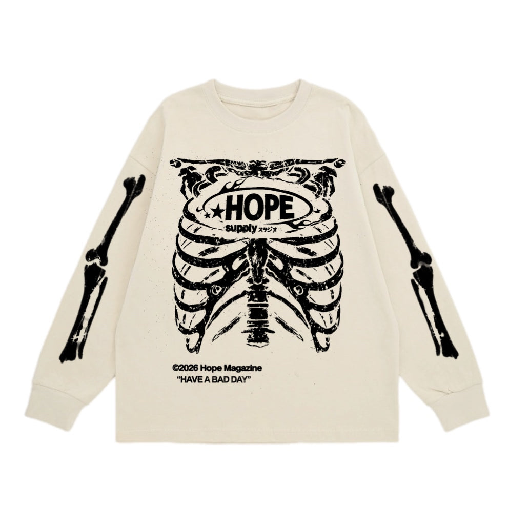 Skull Gang Long Sleeve Tee