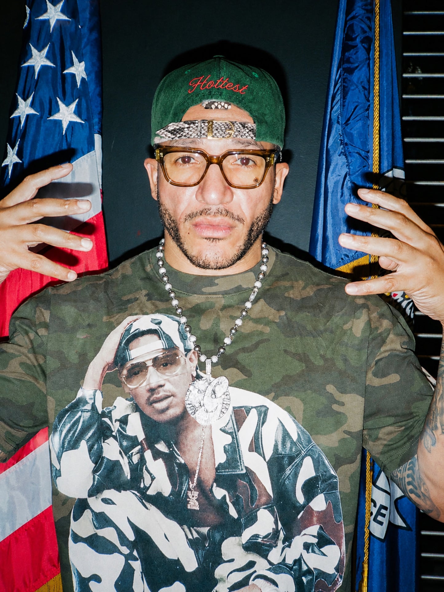 “New York Hope” Python Strap Back