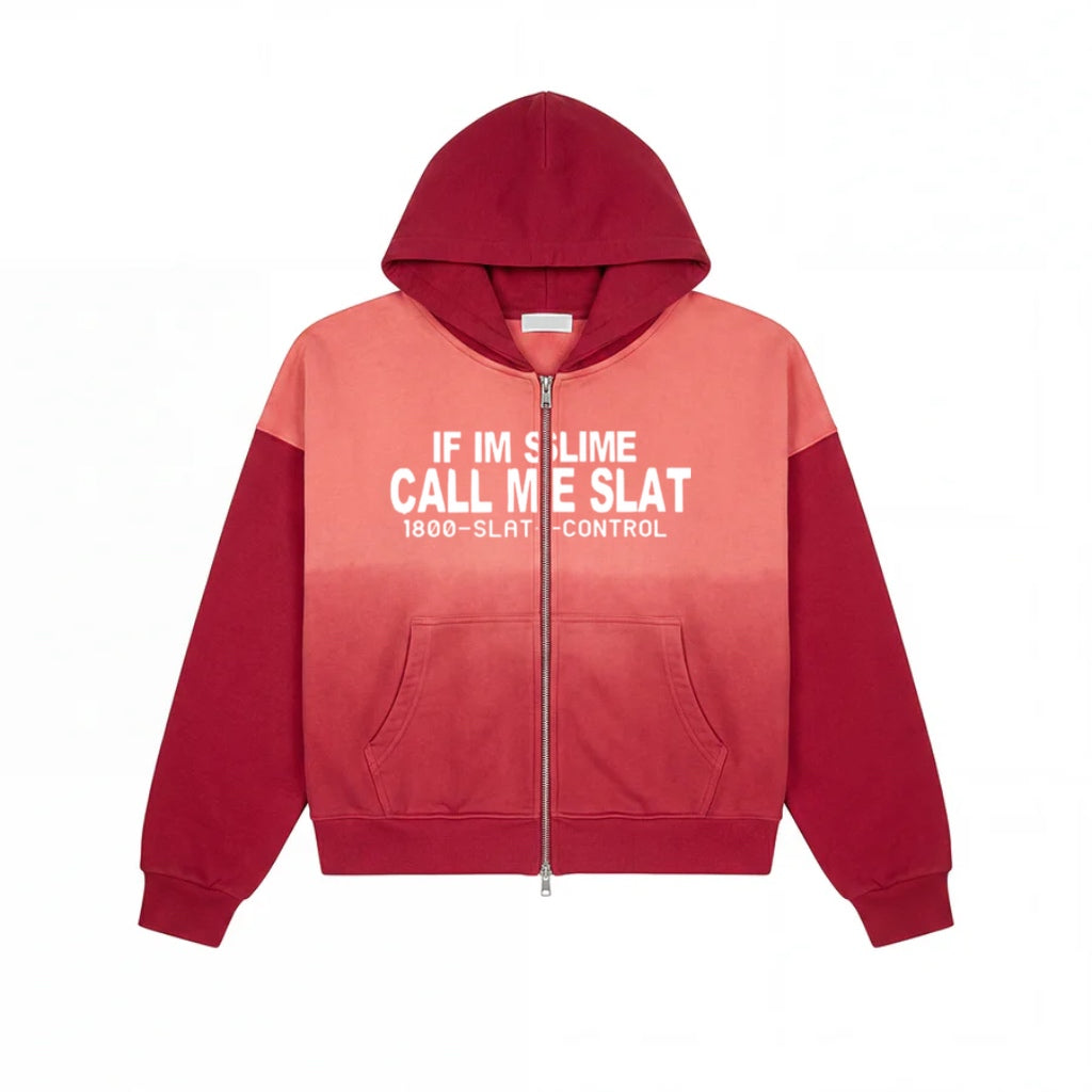 SS27 “Slime Time” Zip Up