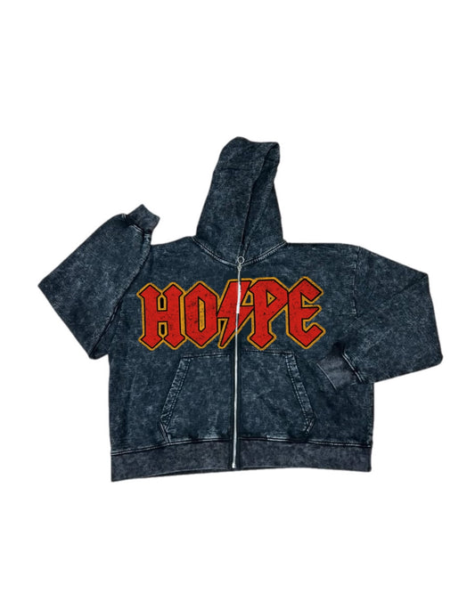 “School Of Hope” Zip-Up Hoodie