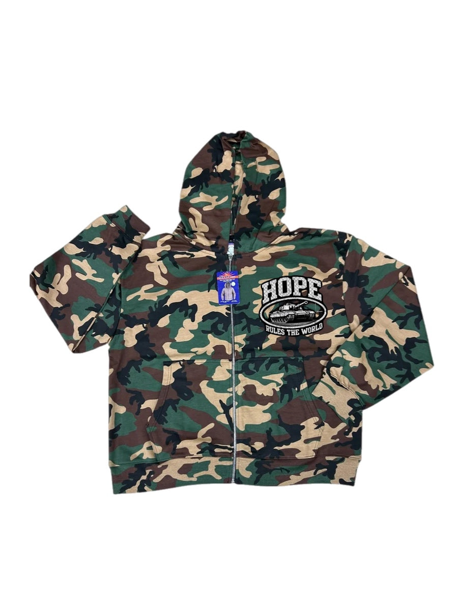 Hope ‘Tanker’ Zip Up Hoodie