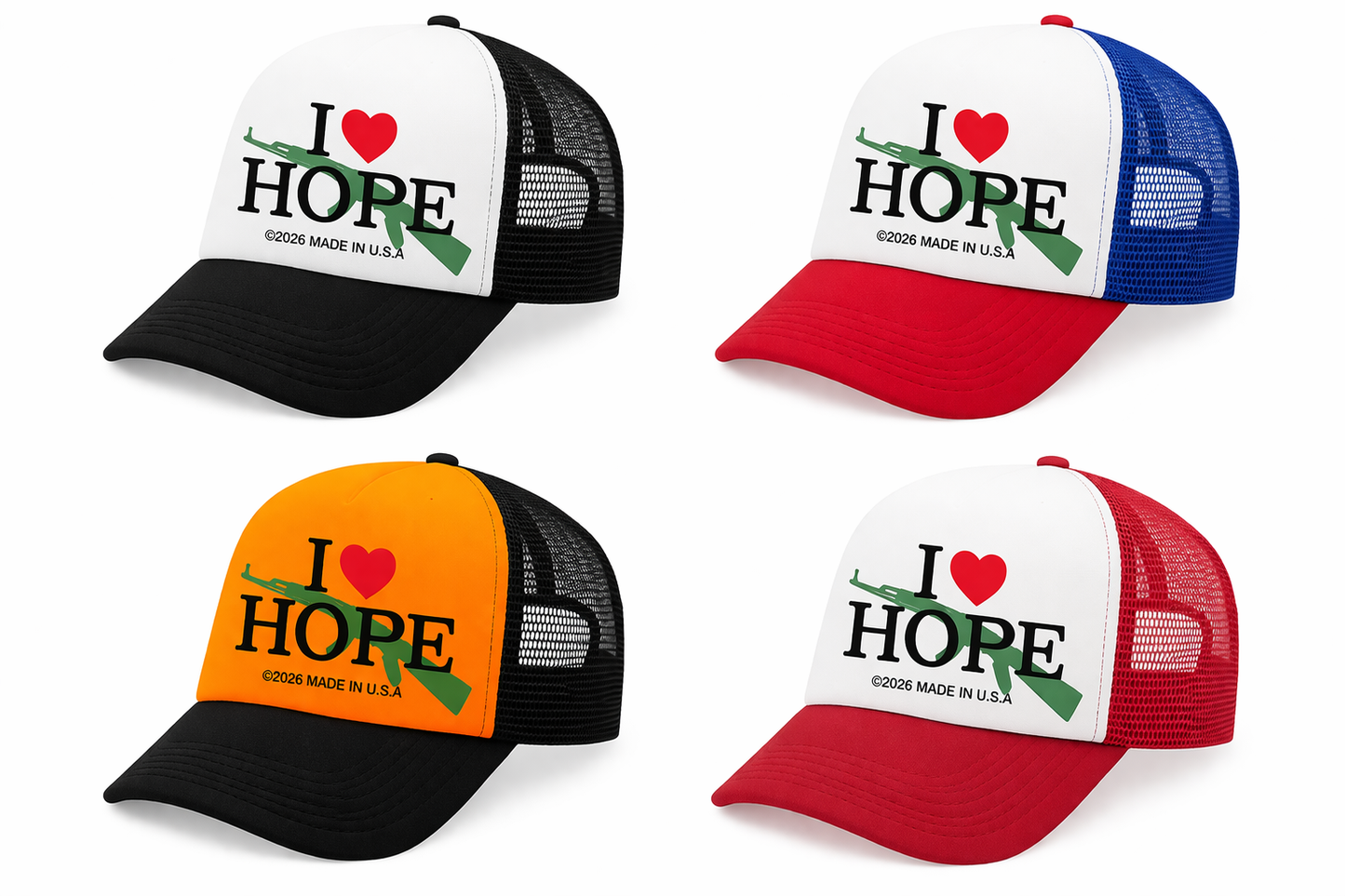 I Love Hope Trucker