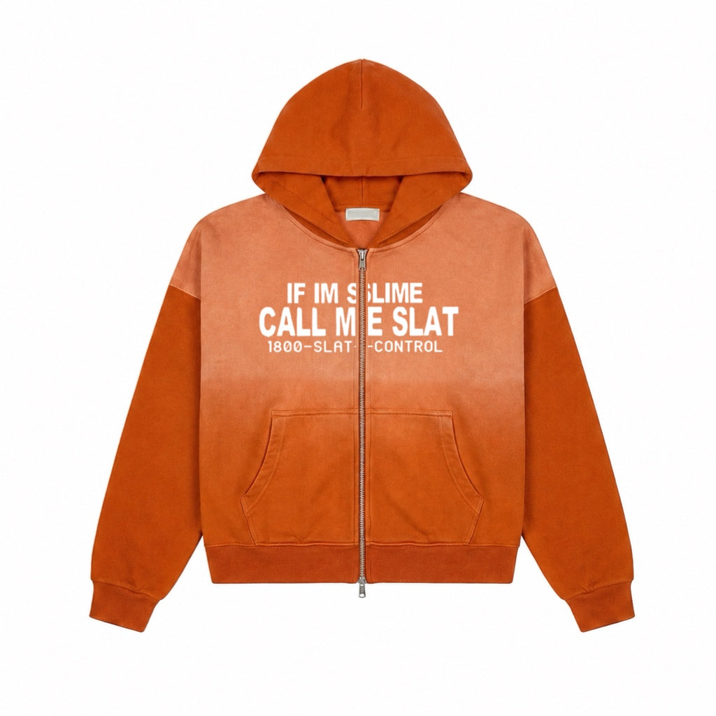 SS27 “Slime Time” Zip Up
