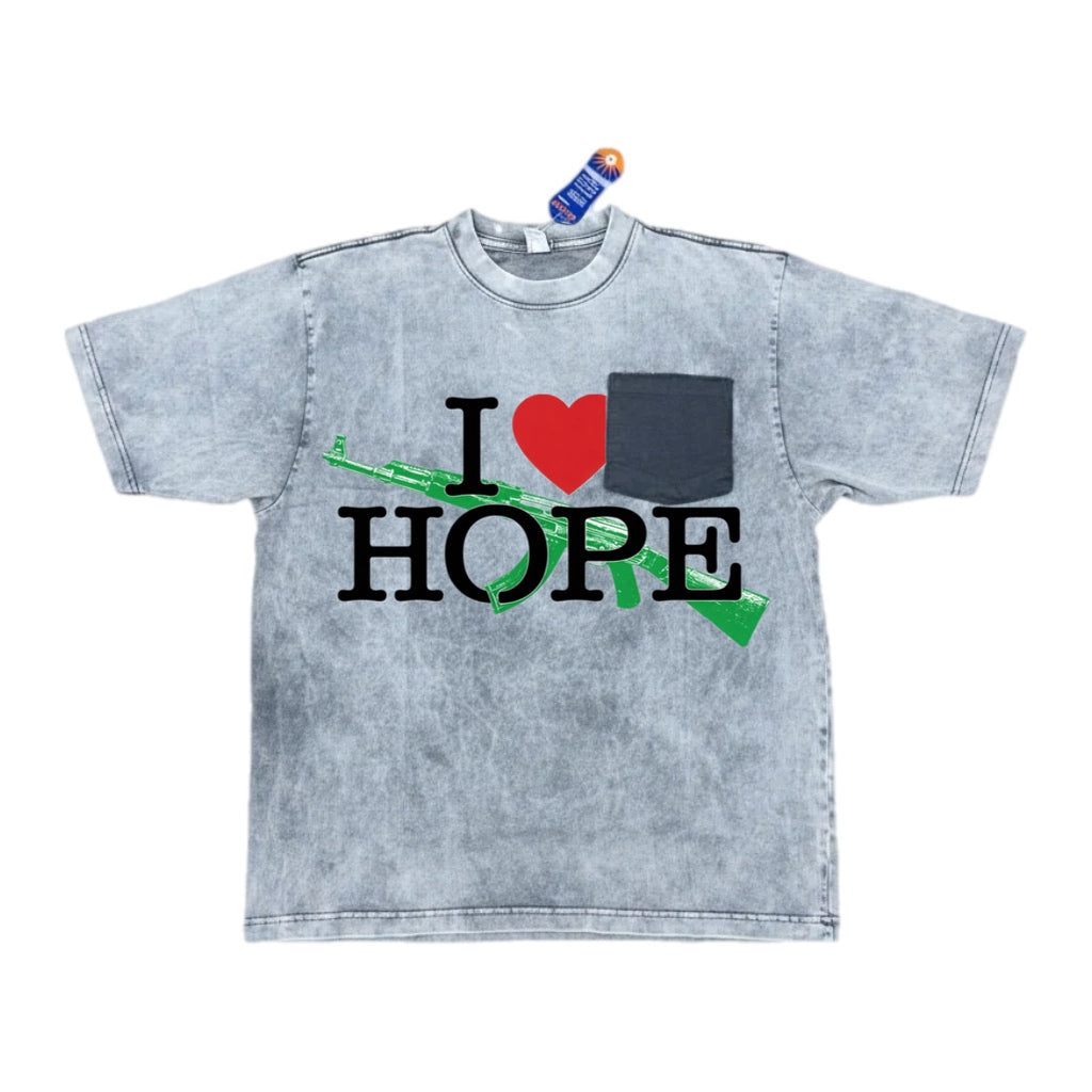 “I Love Hope” Pocket Tee