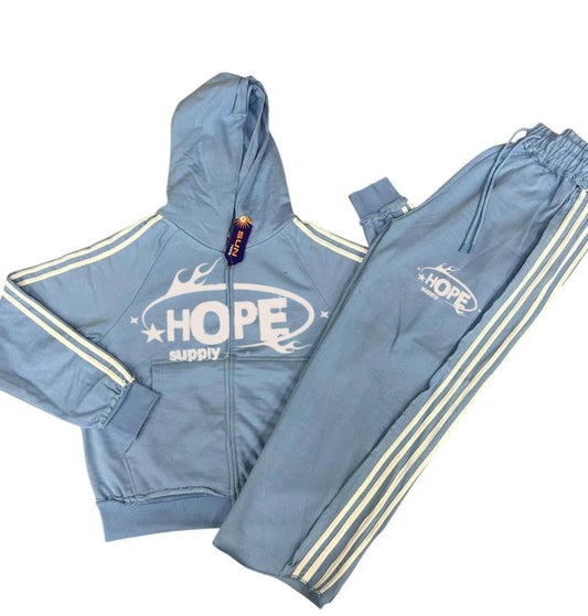 “Distressed Striped” Set
