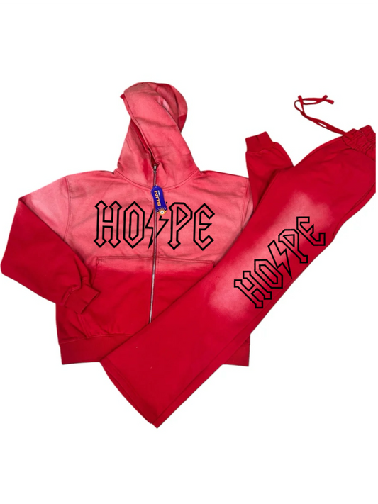 “Rockstar Lyfestyle” Zip Up Set