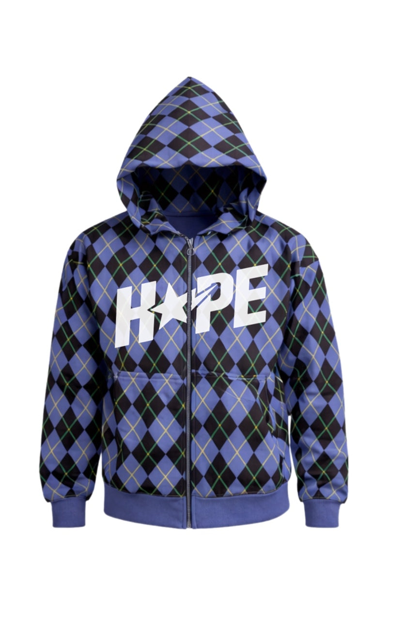 HOPESTA DIAMOND ZIP UP