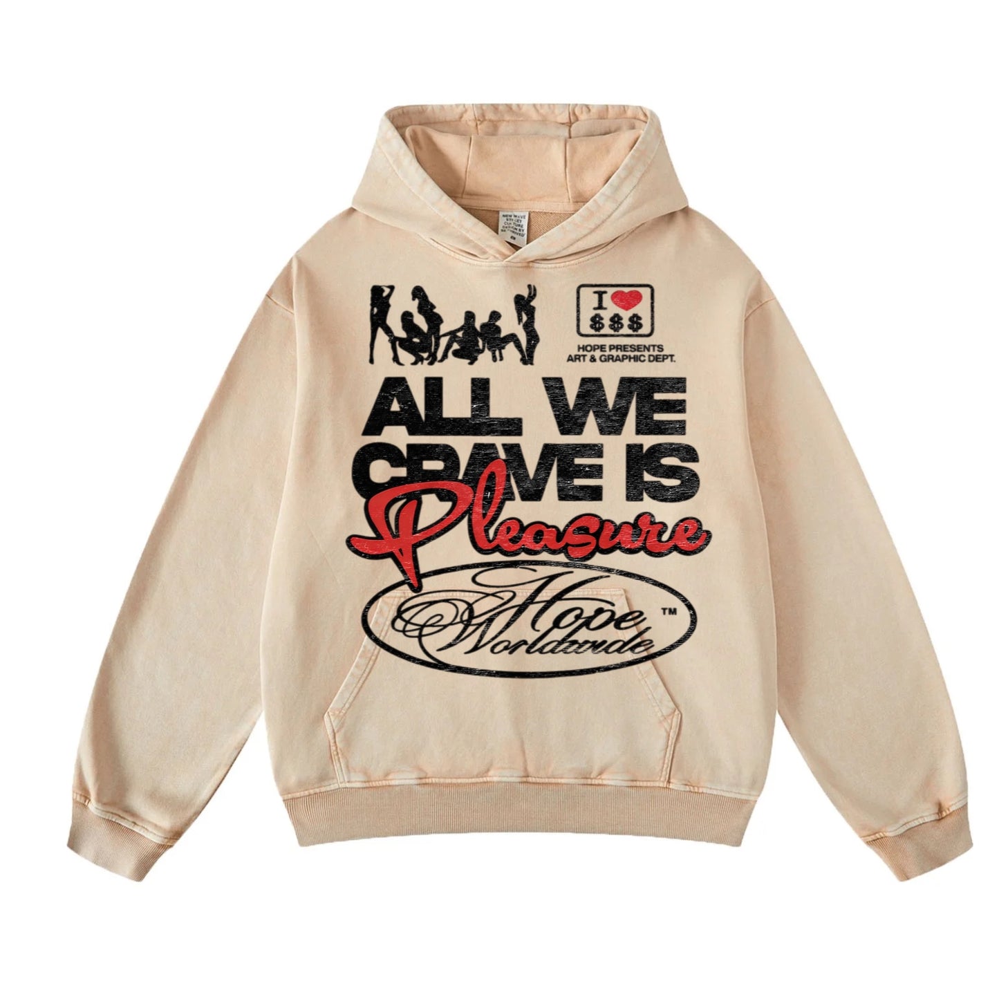 “Pleasure” Pullover Hoodie