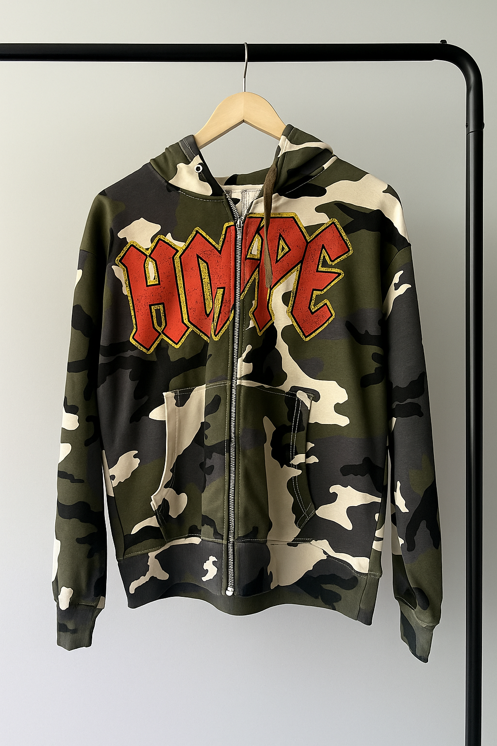 Killa Camo Zip Up