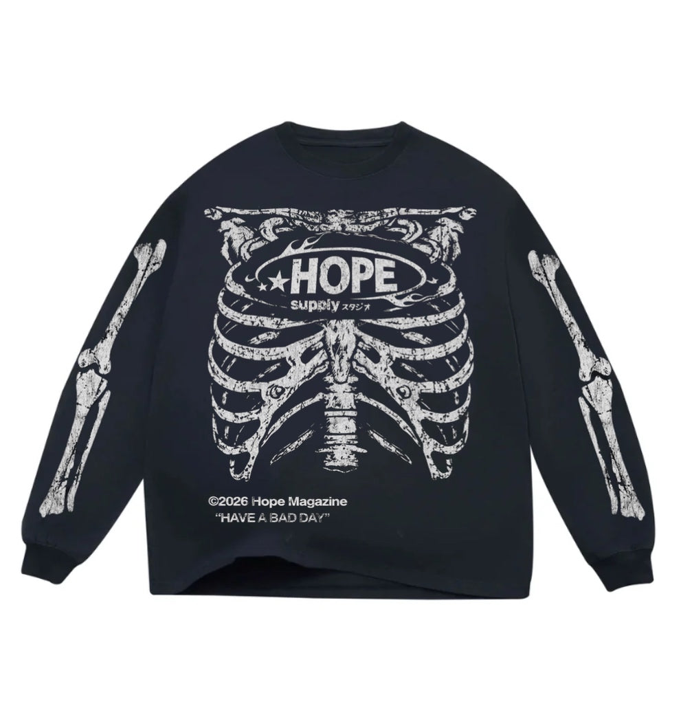 Skull Gang Long Sleeve Tee