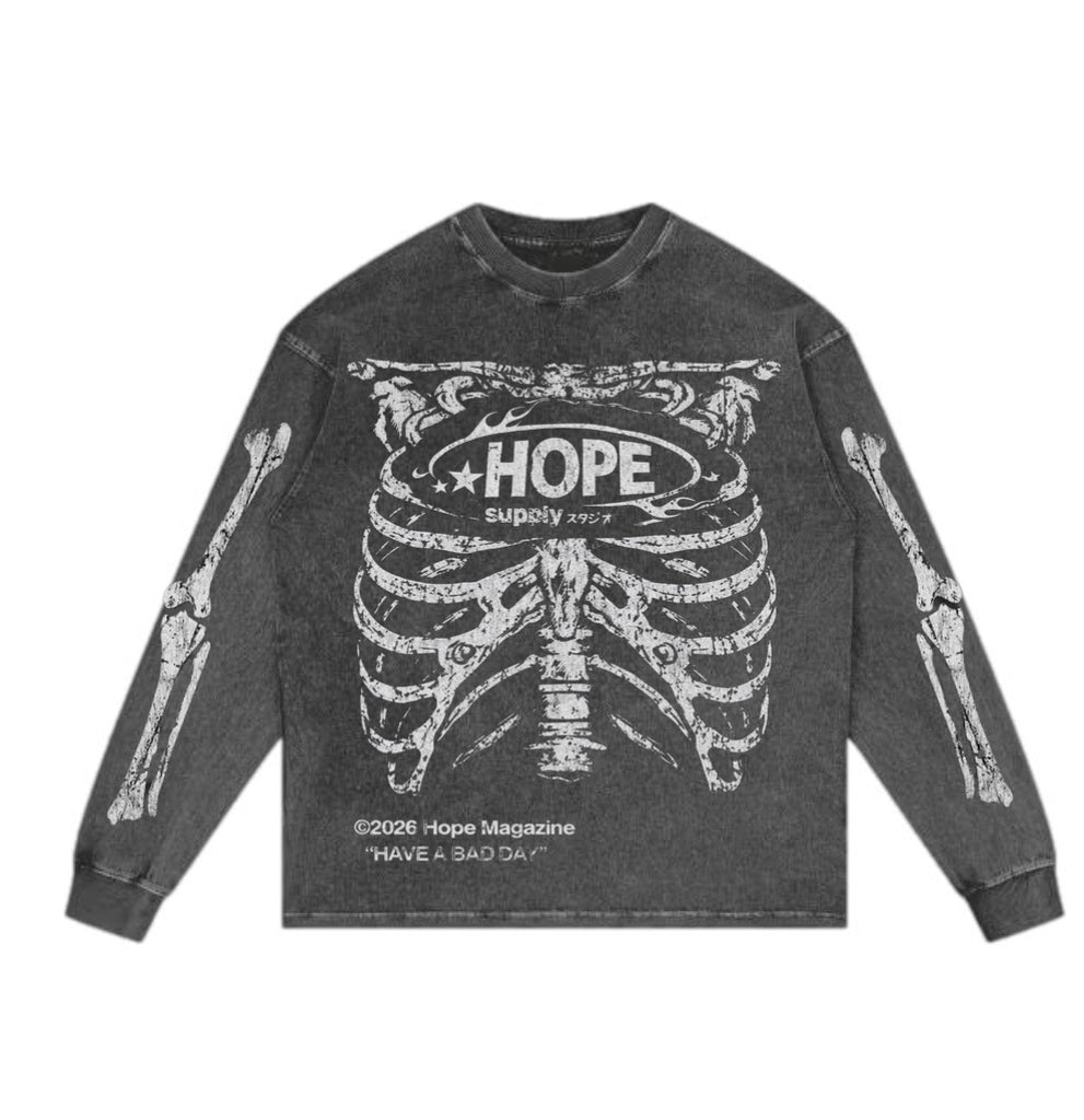 Skull Gang Long Sleeve Tee
